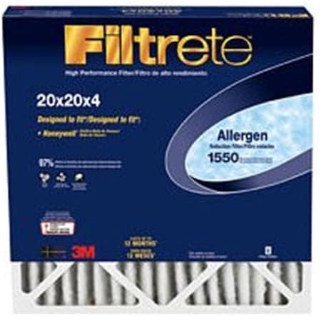 Honeywell Honeywell MI20X20X4-DHW Filtrete Allergen Reduction Filter; Pack Of 2 MI20X20X4=DHW